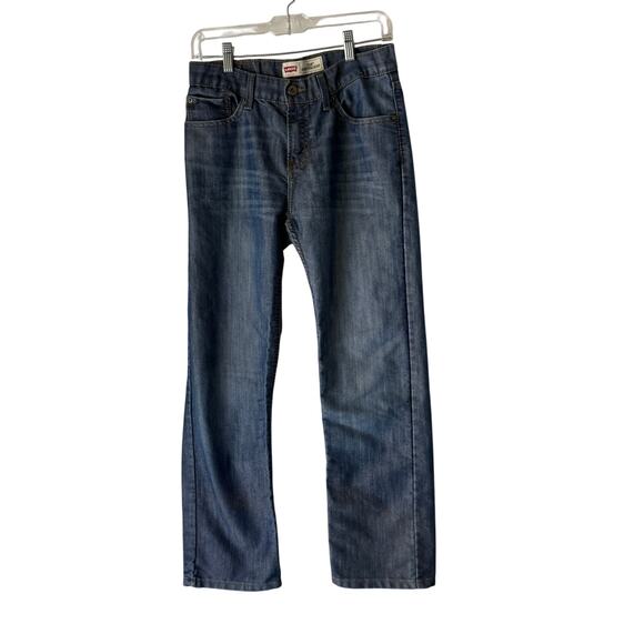 Levi’s 514 Straight Fit Jeans‎ Youth 18 Regular 29x29 Medium Wash Denim - Picture 1 of 7
